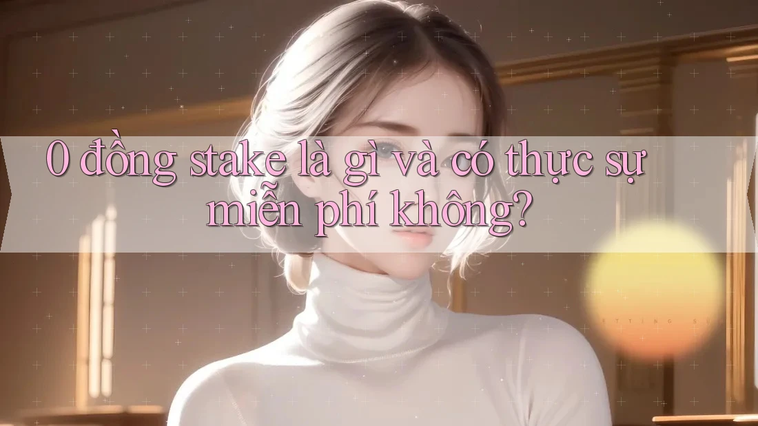 0 đồng stake là gì và có thực sự miễn phí không? 0 đồng stake là gì và có thực sự miễn phí không?