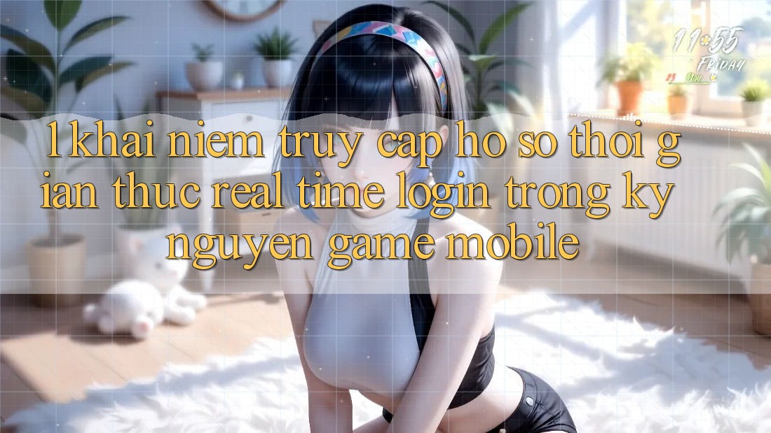 1. Khái Niệm Truy cập hồ sơ Thời Gian Thực (Real-Time Login) Trong Kỷ Nguyên Game mobile
