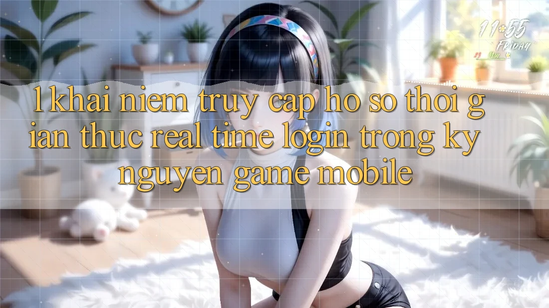 1. Khái Niệm Truy cập hồ sơ Thời Gian Thực (Real-Time Login) Trong Kỷ Nguyên Game mobile 1. Khái Niệm Truy cập hồ sơ Thời Gian Thực (Real-Time Login) Trong Kỷ Nguyên Game mobile