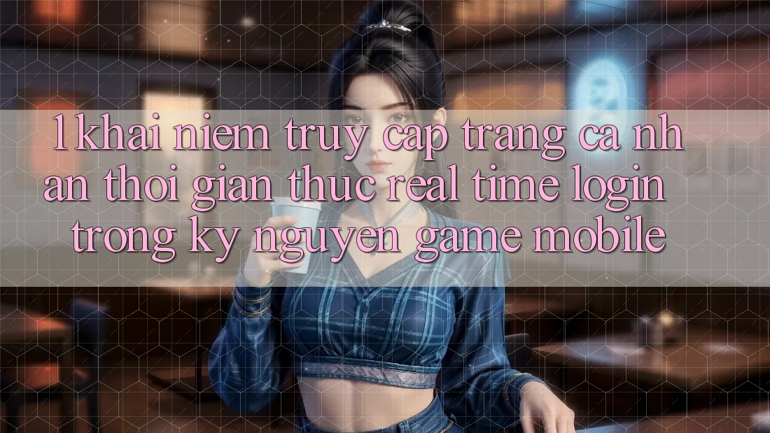 1. Khái Niệm Truy cập trang cá nhân Thời Gian Thực (Real-Time Login) Trong Kỷ Nguyên Game mobile 1. Khái Niệm Truy cập trang cá nhân Thời Gian Thực (Real-Time Login) Trong Kỷ Nguyên Game mobile