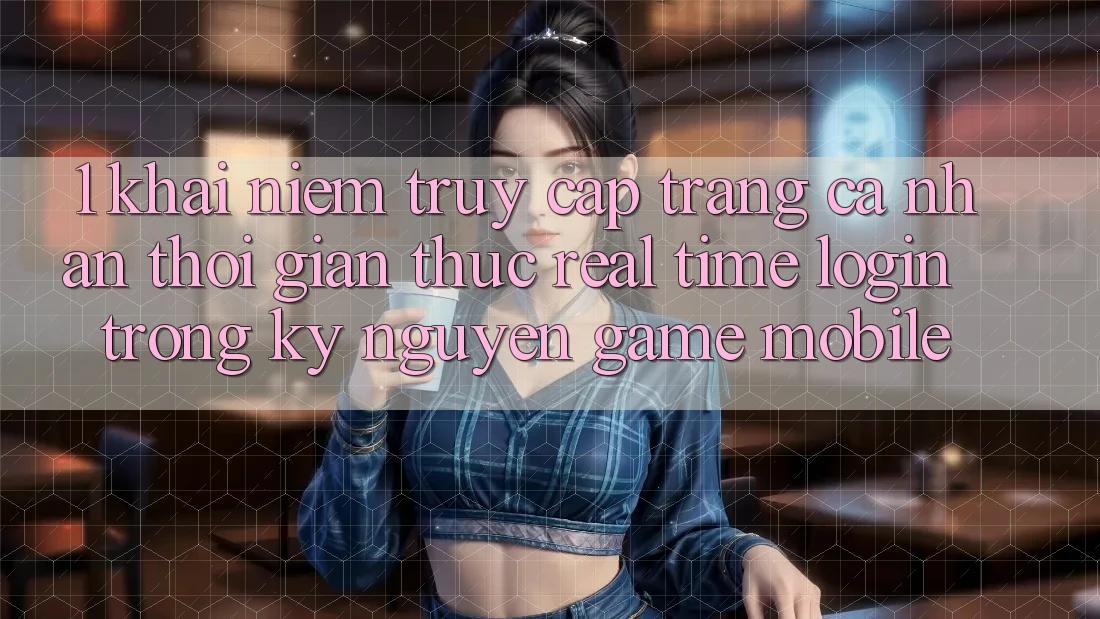 1. Khái Niệm Truy cập trang cá nhân Thời Gian Thực (Real-Time Login) Trong Kỷ Nguyên Game mobile 1. Khái Niệm Truy cập trang cá nhân Thời Gian Thực (Real-Time Login) Trong Kỷ Nguyên Game mobile