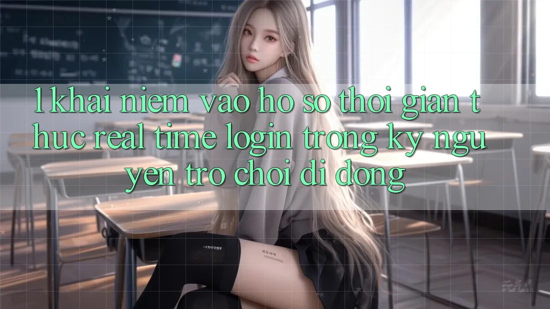 1. Khái Niệm Vào hồ sơ Thời Gian Thực (Real-Time Login) Trong Kỷ Nguyên Trò chơi Di Động 1. Khái Niệm Vào hồ sơ Thời Gian Thực (Real-Time Login) Trong Kỷ Nguyên Trò chơi Di Động
