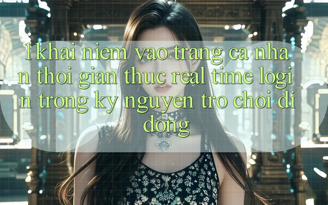 1. Khái Niệm Vào trang cá nhân Thời Gian Thực (Real-Time Login) Trong Kỷ Nguyên Trò chơi Di Động 1. Khái Niệm Vào trang cá nhân Thời Gian Thực (Real-Time Login) Trong Kỷ Nguyên Trò chơi Di Động