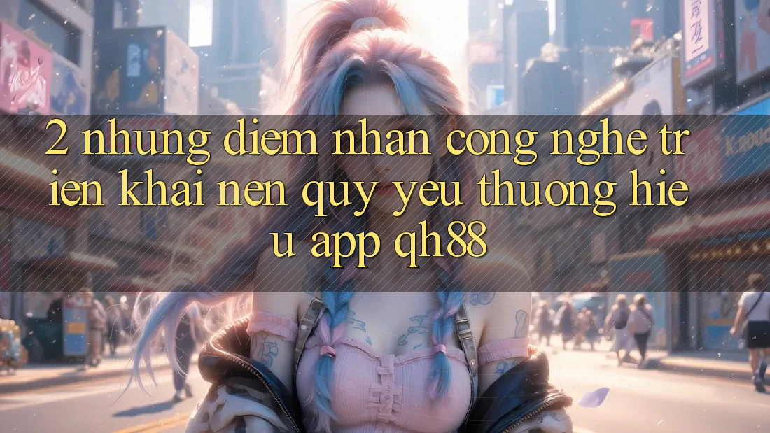 2. Những Điểm Nhấn Công Nghệ Triển khai Nên Quý yêu thương Hiệu App QH88 2. Những Điểm Nhấn Công Nghệ Triển khai Nên Quý yêu thương Hiệu App QH88