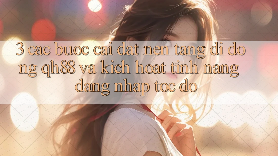 3. Các bước Cài đặt Nền tảng di động QH88 Và Kích Hoạt Tính năng Đăng Nhập Tốc độ 3. Các bước Cài đặt Nền tảng di động QH88 Và Kích Hoạt Tính năng Đăng Nhập Tốc độ