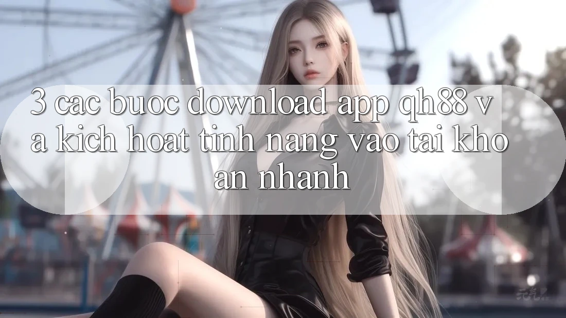 3. Các bước Download App QH88 Và Kích Hoạt Tính Năng Vào tài khoản Nhanh