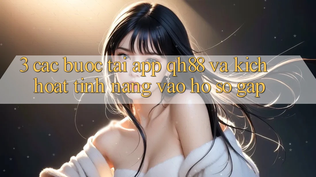 3. Các bước Tải App QH88 Và Kích Hoạt Tính Năng Vào hồ sơ Gấp 3. Các bước Tải App QH88 Và Kích Hoạt Tính Năng Vào hồ sơ Gấp
