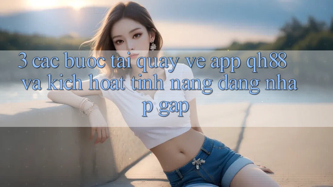 3. Các bước Tải quay về App QH88 Và Kích Hoạt Tính Năng Đăng nhập Gấp 3. Các bước Tải quay về App QH88 Và Kích Hoạt Tính Năng Đăng nhập Gấp