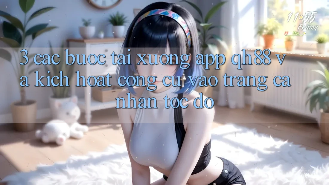 3. Các bước Tải xuống App QH88 Và Kích Hoạt Công cụ Vào trang cá nhân Tốc độ 3. Các bước Tải xuống App QH88 Và Kích Hoạt Công cụ Vào trang cá nhân Tốc độ