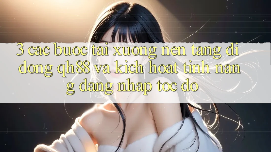 3. Các bước Tải xuống Nền tảng di động QH88 Và Kích Hoạt Tính Năng Đăng Nhập Tốc độ 3. Các bước Tải xuống Nền tảng di động QH88 Và Kích Hoạt Tính Năng Đăng Nhập Tốc độ