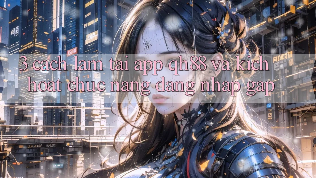 3. Cách làm Tải App QH88 Và Kích Hoạt Chức năng Đăng nhập Gấp 3. Cách làm Tải App QH88 Và Kích Hoạt Chức năng Đăng nhập Gấp