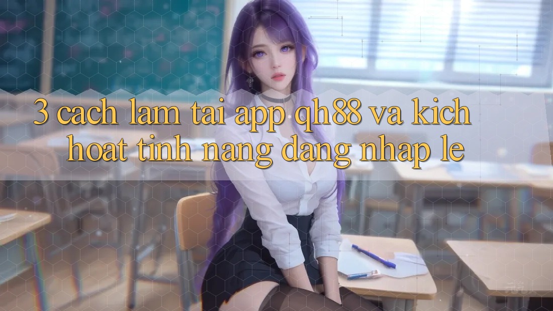 3. Cách làm Tải App QH88 Và Kích Hoạt Tính Năng Đăng Nhập Lẹ