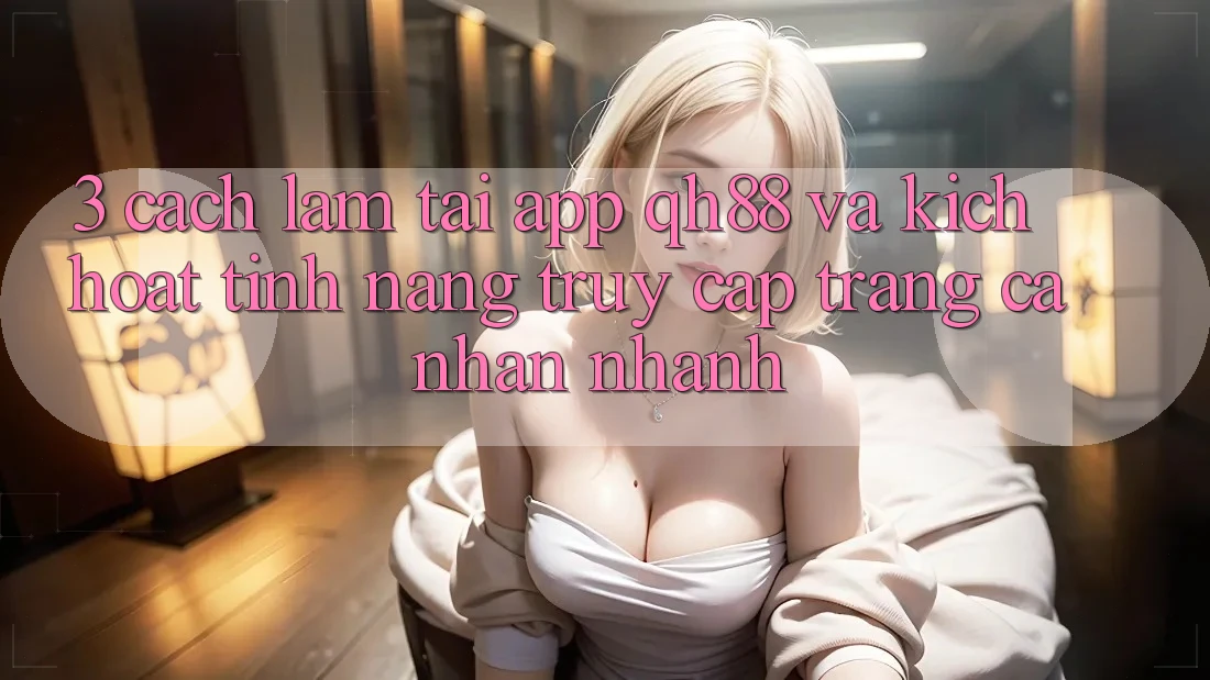 3. Cách làm Tải App QH88 Và Kích Hoạt Tính Năng Truy cập trang cá nhân Nhanh 3. Cách làm Tải App QH88 Và Kích Hoạt Tính Năng Truy cập trang cá nhân Nhanh