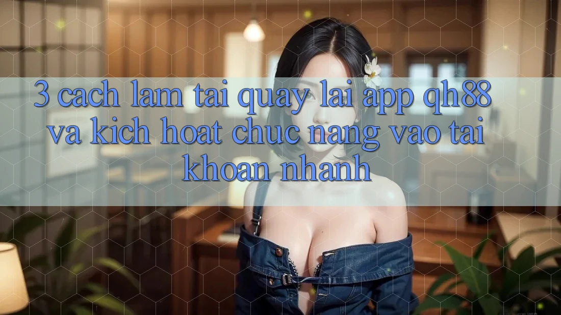 3. Cách làm Tải quay lại App QH88 Và Kích Hoạt Chức năng Vào tài khoản Nhanh 3. Cách làm Tải quay lại App QH88 Và Kích Hoạt Chức năng Vào tài khoản Nhanh