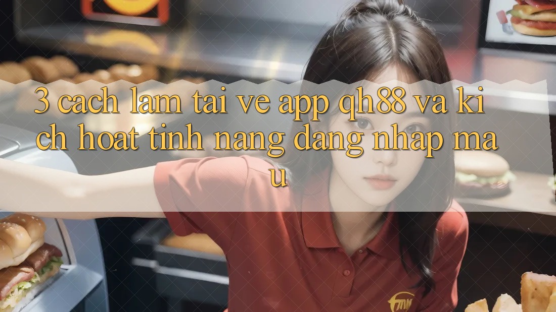 3. Cách làm Tải về App QH88 Và Kích Hoạt Tính Năng Đăng Nhập Mau 3. Cách làm Tải về App QH88 Và Kích Hoạt Tính Năng Đăng Nhập Mau