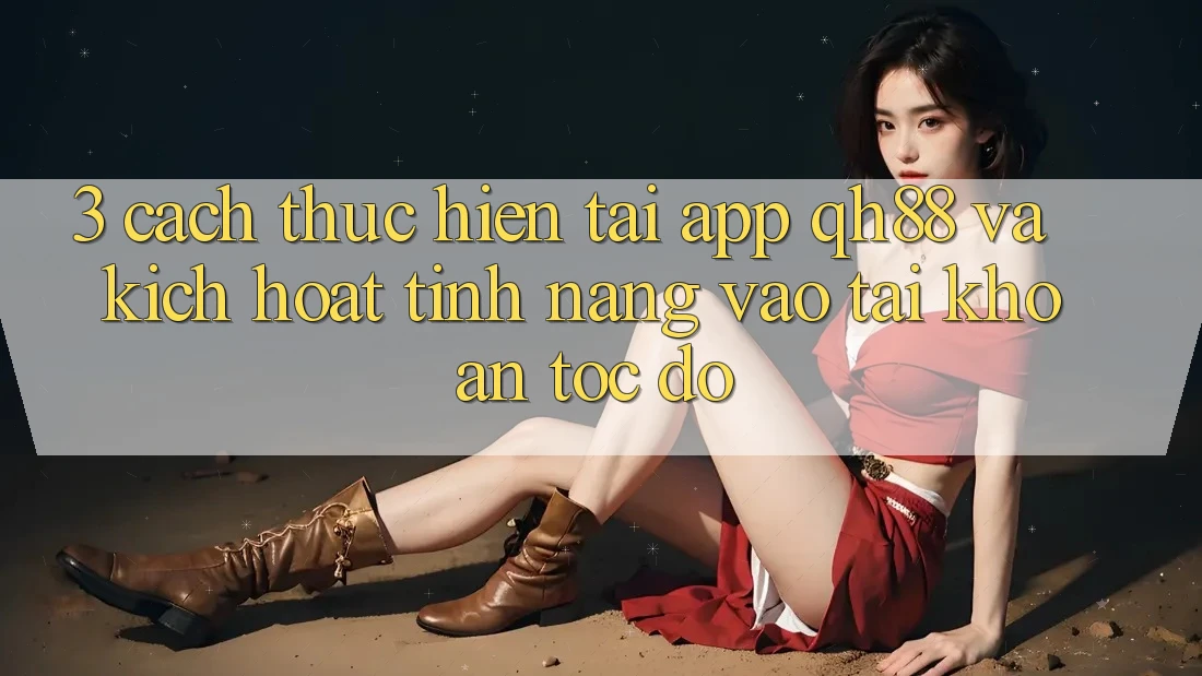 3. Cách thực hiện Tải App QH88 Và Kích Hoạt Tính năng Vào tài khoản Tốc độ 3. Cách thực hiện Tải App QH88 Và Kích Hoạt Tính năng Vào tài khoản Tốc độ