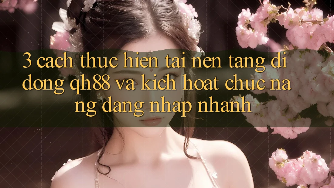 3. Cách thực hiện Tải Nền tảng di động QH88 Và Kích Hoạt Chức năng Đăng nhập Nhanh 3. Cách thực hiện Tải Nền tảng di động QH88 Và Kích Hoạt Chức năng Đăng nhập Nhanh