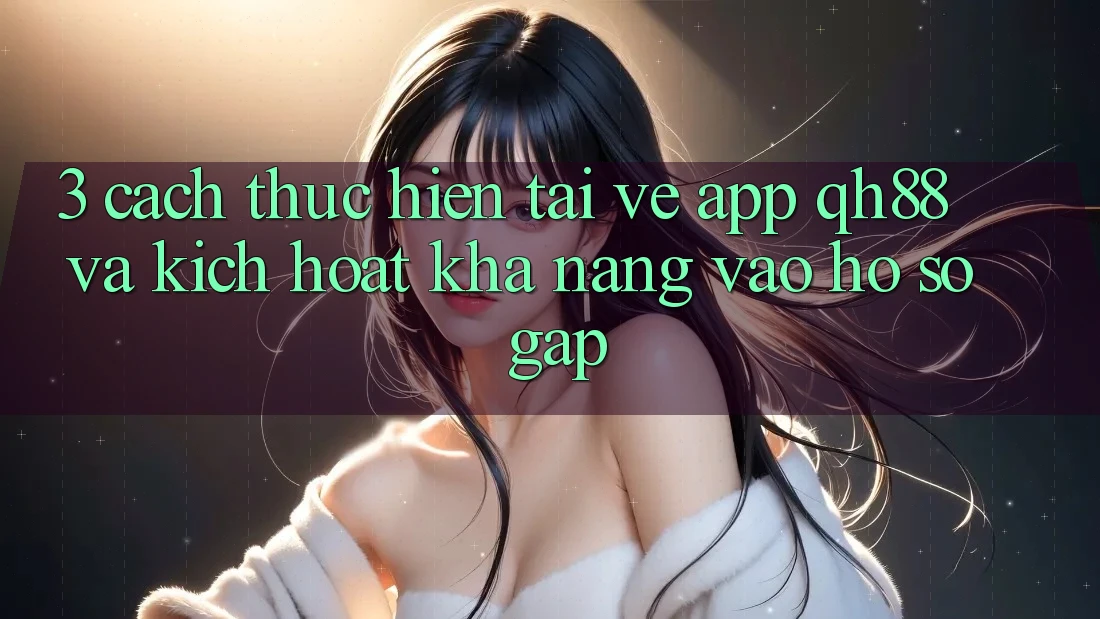 3. Cách thực hiện Tải về App QH88 Và Kích Hoạt Khả năng Vào hồ sơ Gấp 3. Cách thực hiện Tải về App QH88 Và Kích Hoạt Khả năng Vào hồ sơ Gấp
