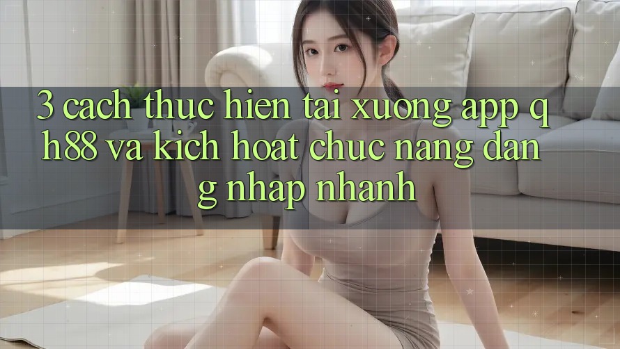 3. Cách thực hiện Tải xuống App QH88 Và Kích Hoạt Chức năng Đăng Nhập Nhanh 3. Cách thực hiện Tải xuống App QH88 Và Kích Hoạt Chức năng Đăng Nhập Nhanh