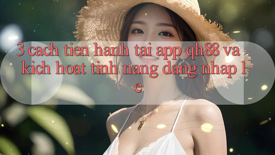 3. Cách tiến hành Tải App QH88 Và Kích Hoạt Tính Năng Đăng Nhập Lẹ 3. Cách tiến hành Tải App QH88 Và Kích Hoạt Tính Năng Đăng Nhập Lẹ
