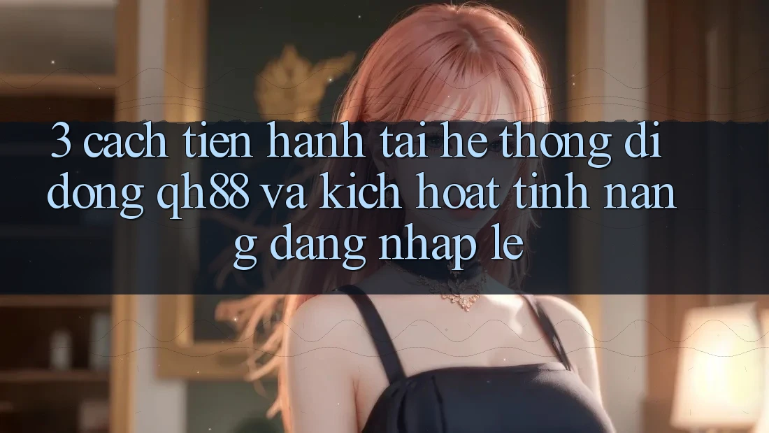 3. Cách tiến hành Tải Hệ thống di động QH88 Và Kích Hoạt Tính Năng Đăng Nhập Lẹ 3. Cách tiến hành Tải Hệ thống di động QH88 Và Kích Hoạt Tính Năng Đăng Nhập Lẹ