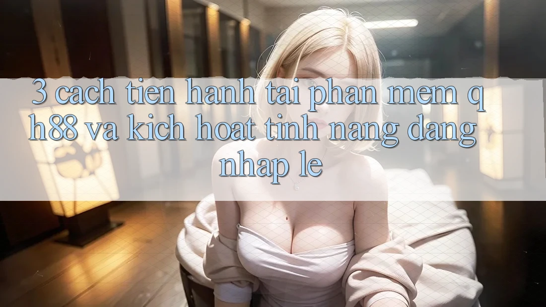 3. Cách tiến hành Tải Phần mềm QH88 Và Kích Hoạt Tính Năng Đăng Nhập Lẹ