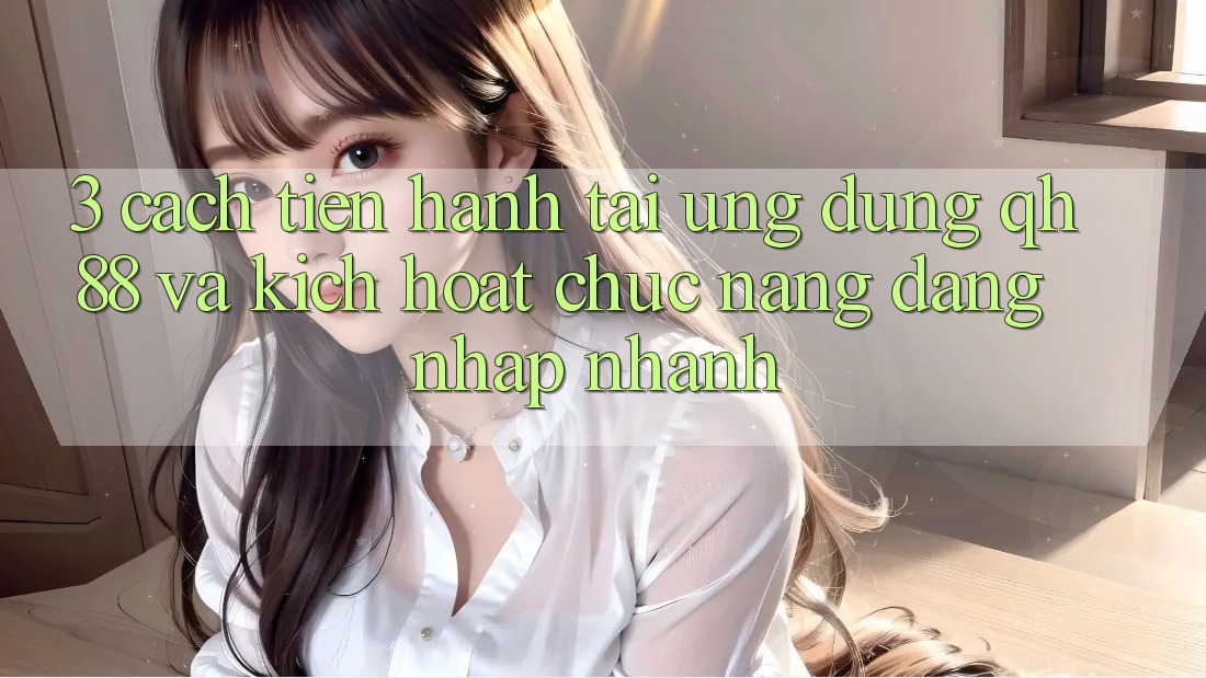 3. Cách tiến hành Tải Ứng dụng QH88 Và Kích Hoạt Chức năng Đăng Nhập Nhanh 3. Cách tiến hành Tải Ứng dụng QH88 Và Kích Hoạt Chức năng Đăng Nhập Nhanh