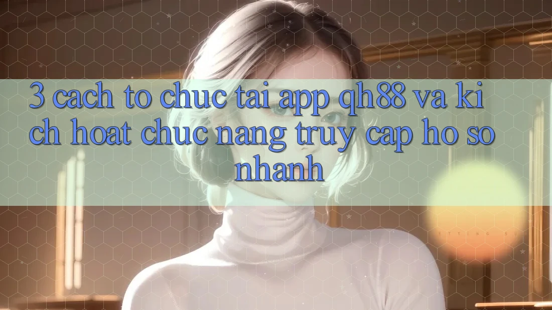 3. Cách tổ chức Tải App QH88 Và Kích Hoạt Chức năng Truy cập hồ sơ Nhanh 3. Cách tổ chức Tải App QH88 Và Kích Hoạt Chức năng Truy cập hồ sơ Nhanh