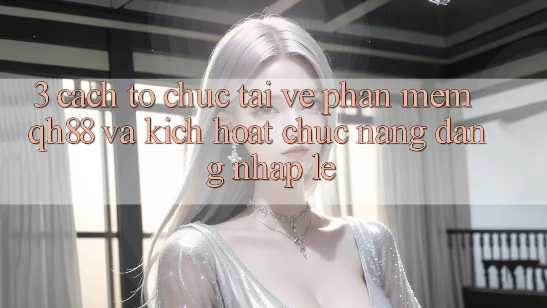 3. Cách tổ chức Tải về Phần mềm QH88 Và Kích Hoạt Chức năng Đăng Nhập Lẹ 3. Cách tổ chức Tải về Phần mềm QH88 Và Kích Hoạt Chức năng Đăng Nhập Lẹ