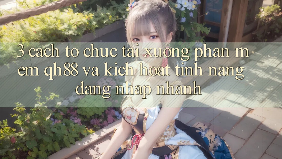 3. Cách tổ chức Tải xuống Phần mềm QH88 Và Kích Hoạt Tính Năng Đăng Nhập Nhanh 3. Cách tổ chức Tải xuống Phần mềm QH88 Và Kích Hoạt Tính Năng Đăng Nhập Nhanh