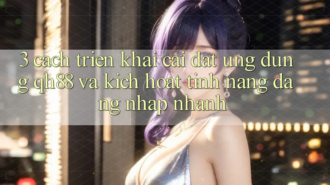 3. Cách triển khai Cài đặt Ứng dụng QH88 Và Kích Hoạt Tính Năng Đăng Nhập Nhanh 3. Cách triển khai Cài đặt Ứng dụng QH88 Và Kích Hoạt Tính Năng Đăng Nhập Nhanh