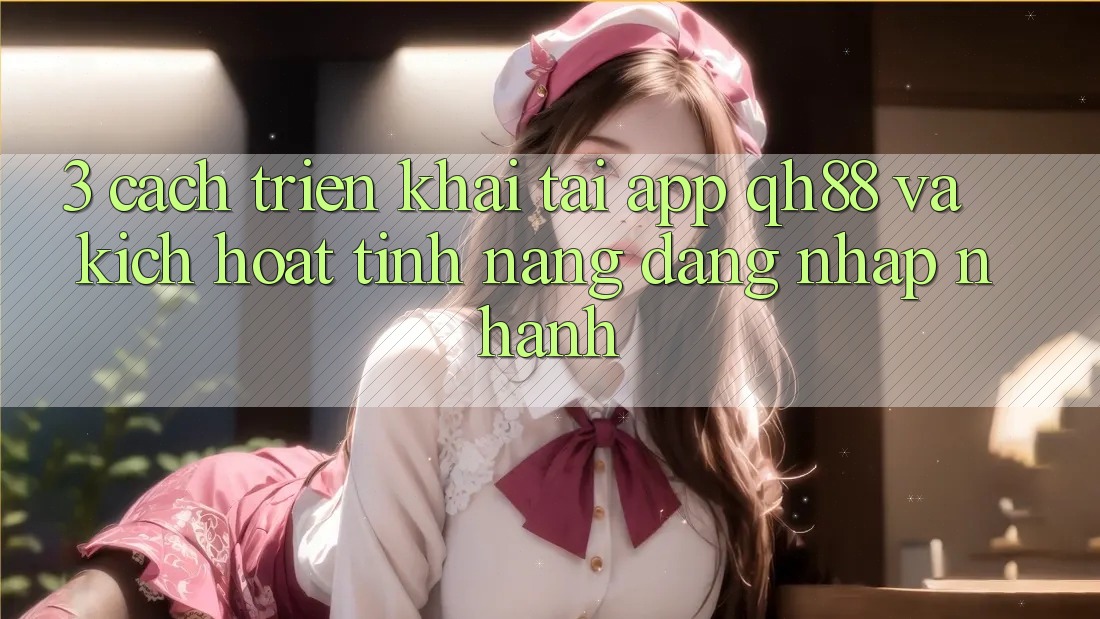 3. Cách triển khai Tải App QH88 Và Kích Hoạt Tính Năng Đăng Nhập Nhanh 3. Cách triển khai Tải App QH88 Và Kích Hoạt Tính Năng Đăng Nhập Nhanh