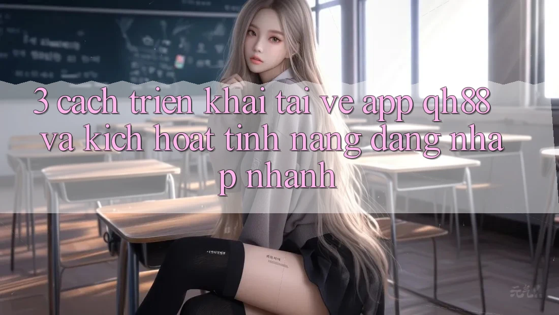 3. Cách triển khai Tải về App QH88 Và Kích Hoạt Tính Năng Đăng Nhập Nhanh