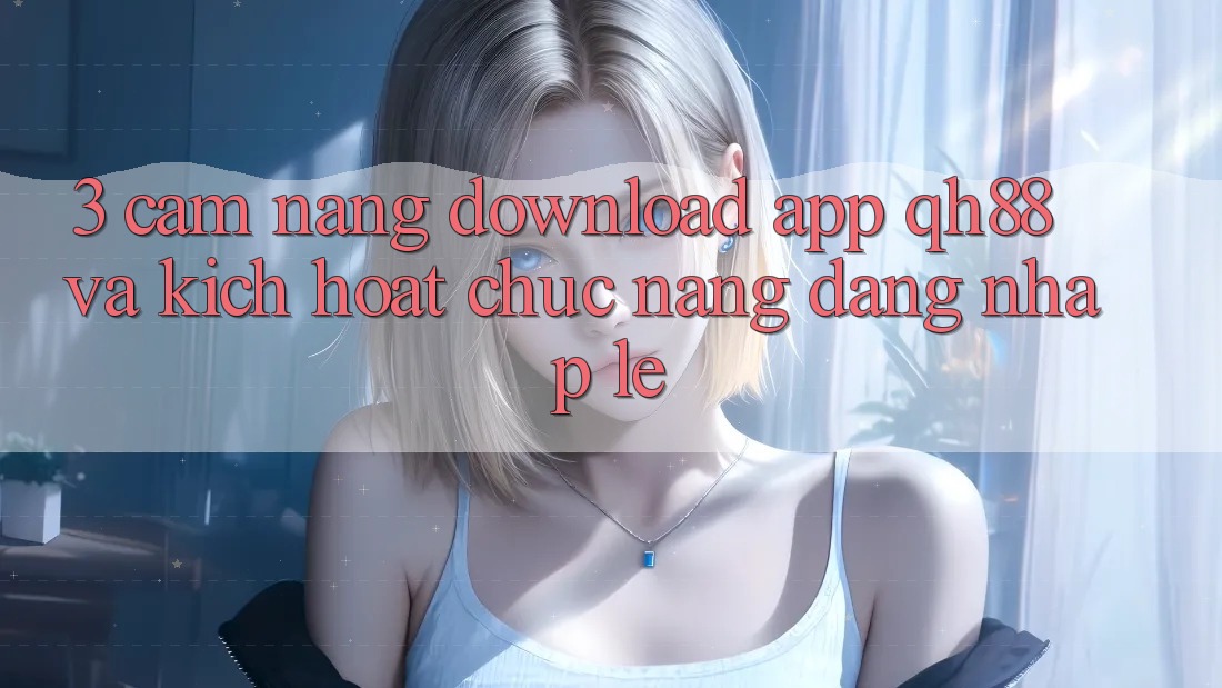 3. Cẩm nang Download App QH88 Và Kích Hoạt Chức năng Đăng Nhập Lẹ 3. Cẩm nang Download App QH88 Và Kích Hoạt Chức năng Đăng Nhập Lẹ