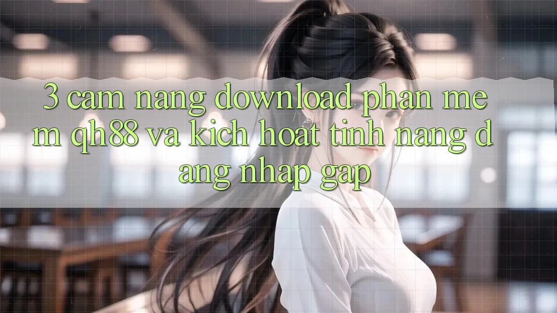 3. Cẩm nang Download Phần mềm QH88 Và Kích Hoạt Tính Năng Đăng Nhập Gấp 3. Cẩm nang Download Phần mềm QH88 Và Kích Hoạt Tính Năng Đăng Nhập Gấp
