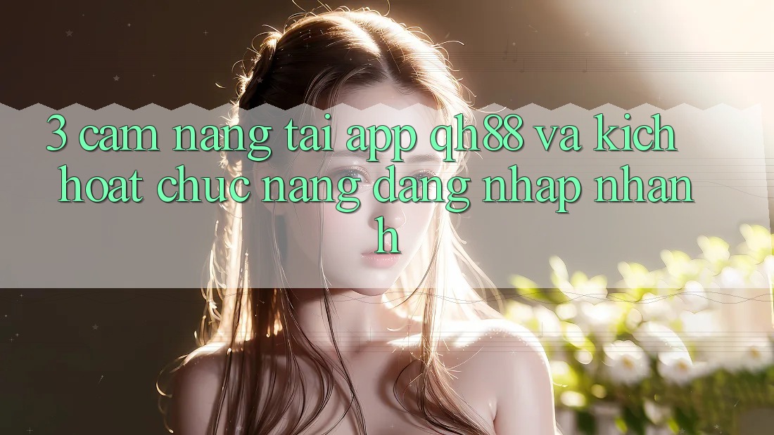 3. Cẩm nang Tải App QH88 Và Kích Hoạt Chức năng Đăng Nhập Nhanh 3. Cẩm nang Tải App QH88 Và Kích Hoạt Chức năng Đăng Nhập Nhanh