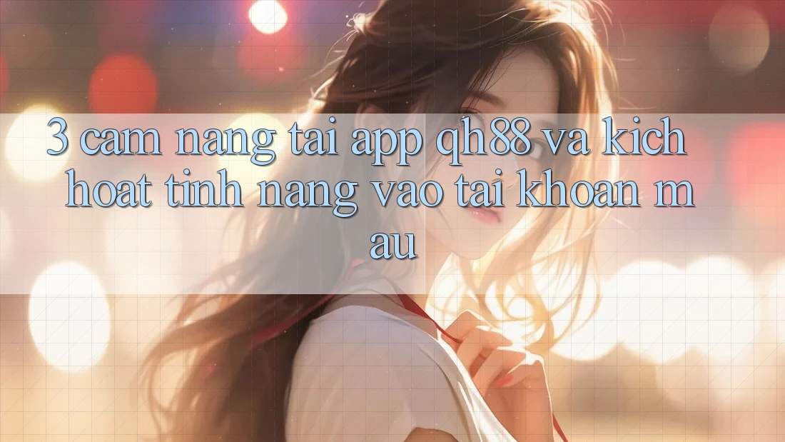 3. Cẩm nang Tải App QH88 Và Kích Hoạt Tính Năng Vào tài khoản Mau 3. Cẩm nang Tải App QH88 Và Kích Hoạt Tính Năng Vào tài khoản Mau