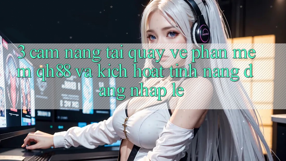 3. Cẩm nang Tải quay về Phần mềm QH88 Và Kích Hoạt Tính Năng Đăng Nhập Lẹ