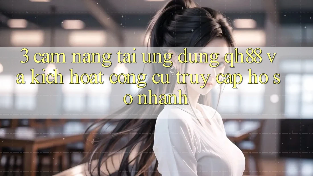 3. Cẩm nang Tải Ứng dụng QH88 Và Kích Hoạt Công cụ Truy cập hồ sơ Nhanh