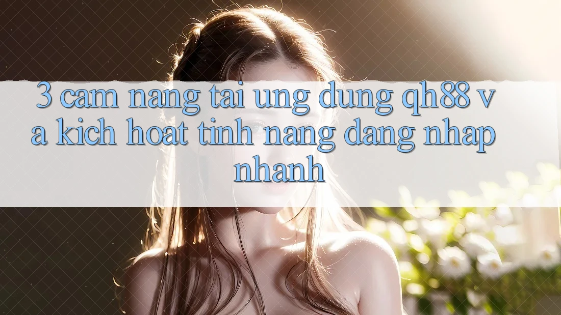 3. Cẩm nang Tải Ứng dụng QH88 Và Kích Hoạt Tính Năng Đăng Nhập Nhanh 3. Cẩm nang Tải Ứng dụng QH88 Và Kích Hoạt Tính Năng Đăng Nhập Nhanh