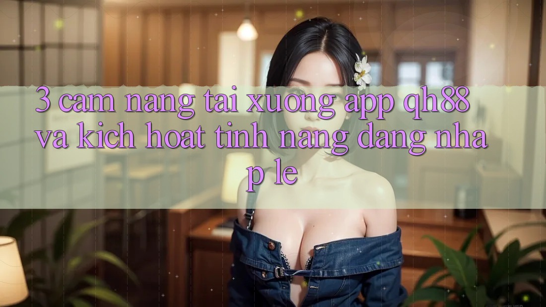 3. Cẩm nang Tải xuống App QH88 Và Kích Hoạt Tính Năng Đăng nhập Lẹ 3. Cẩm nang Tải xuống App QH88 Và Kích Hoạt Tính Năng Đăng nhập Lẹ