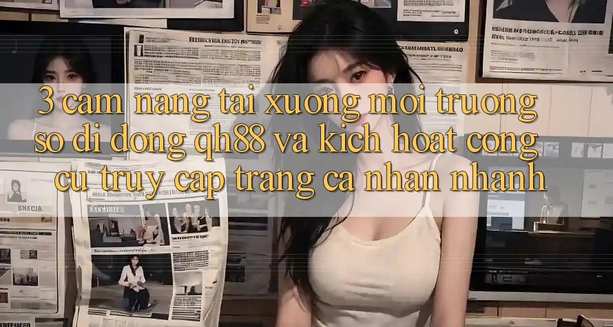 3. Cẩm nang Tải xuống Môi trường số di động QH88 Và Kích Hoạt Công cụ Truy cập trang cá nhân Nhanh