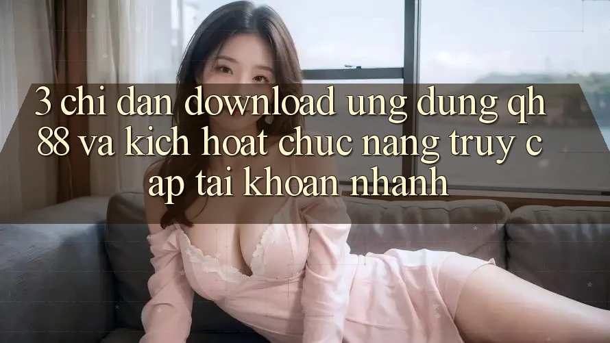 3. Chỉ dẫn Download Ứng dụng QH88 Và Kích Hoạt Chức năng Truy cập tài khoản Nhanh