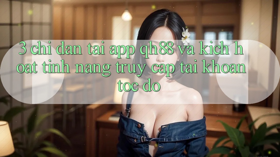 3. Chỉ dẫn Tải App QH88 Và Kích Hoạt Tính Năng Truy cập tài khoản Tốc độ 3. Chỉ dẫn Tải App QH88 Và Kích Hoạt Tính Năng Truy cập tài khoản Tốc độ