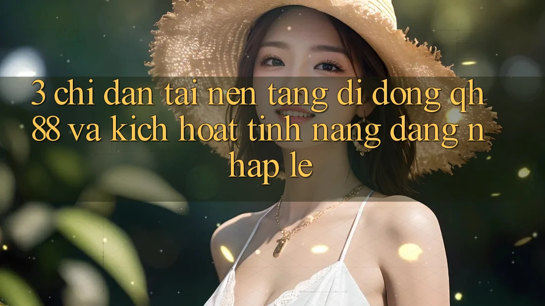 3. Chỉ dẫn Tải Nền tảng di động QH88 Và Kích Hoạt Tính Năng Đăng Nhập Lẹ