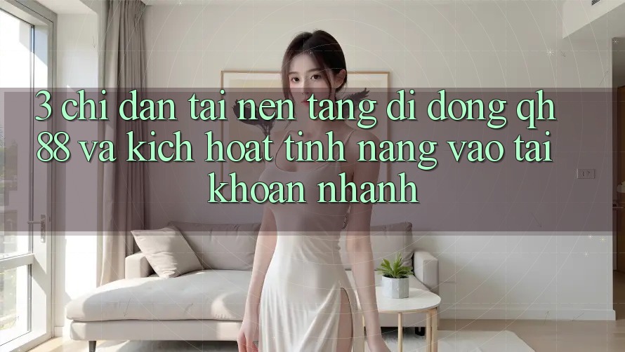 3. Chỉ dẫn Tải Nền tảng di động QH88 Và Kích Hoạt Tính Năng Vào tài khoản Nhanh