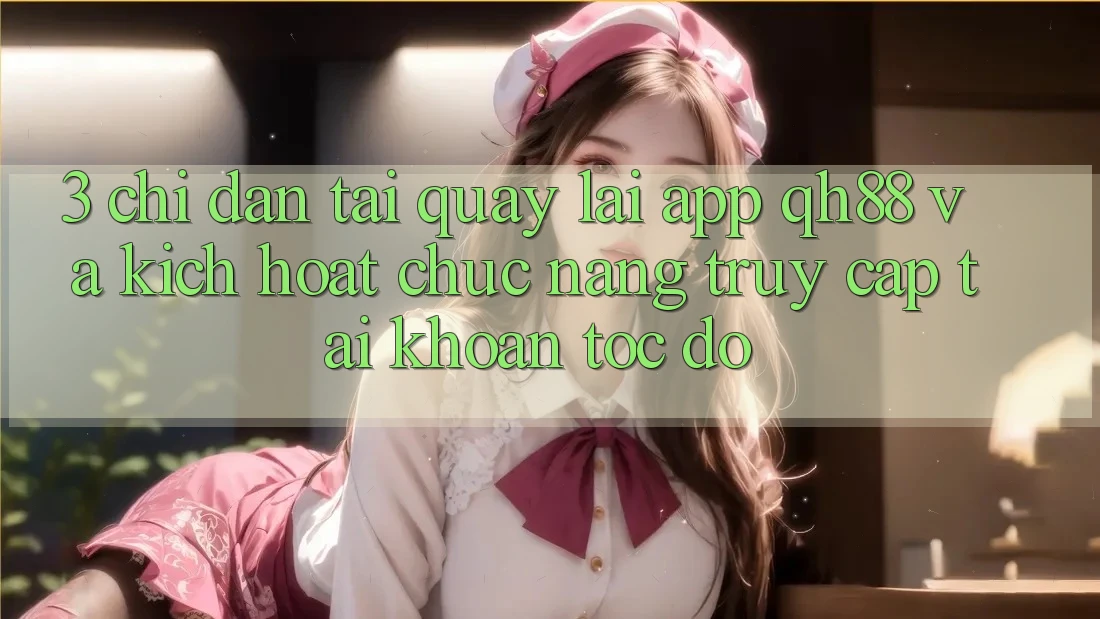 3. Chỉ dẫn Tải quay lại App QH88 Và Kích Hoạt Chức năng Truy cập tài khoản Tốc độ 3. Chỉ dẫn Tải quay lại App QH88 Và Kích Hoạt Chức năng Truy cập tài khoản Tốc độ