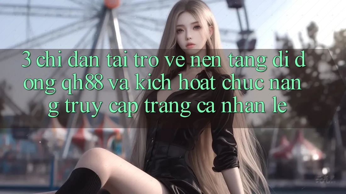 3. Chỉ dẫn Tải trở về Nền tảng di động QH88 Và Kích Hoạt Chức năng Truy cập trang cá nhân Lẹ
