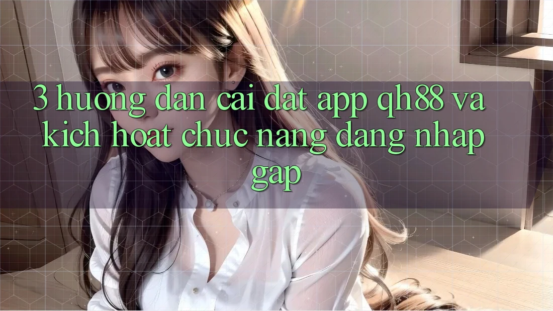3. Hướng Dẫn Cài đặt App QH88 Và Kích Hoạt Chức năng Đăng Nhập Gấp 3. Hướng Dẫn Cài đặt App QH88 Và Kích Hoạt Chức năng Đăng Nhập Gấp