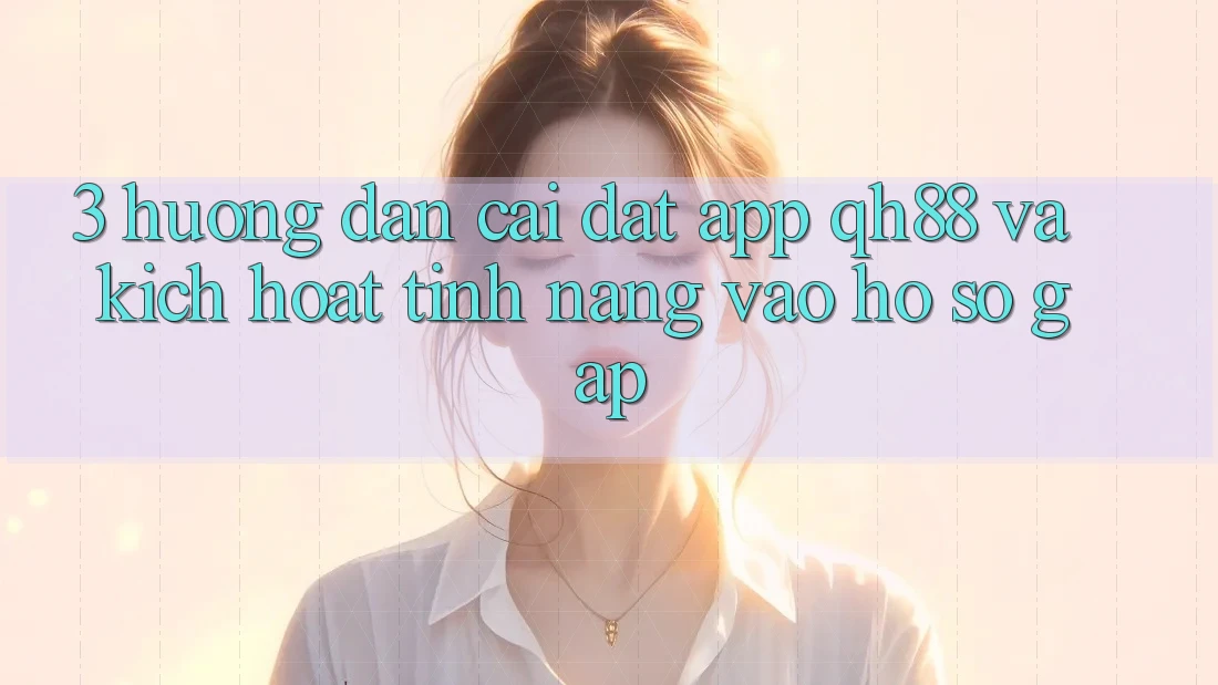 3. Hướng Dẫn Cài đặt App QH88 Và Kích Hoạt Tính Năng Vào hồ sơ Gấp 3. Hướng Dẫn Cài đặt App QH88 Và Kích Hoạt Tính Năng Vào hồ sơ Gấp